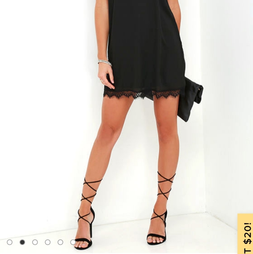 Black Lace Dress - Picture 9 of 11